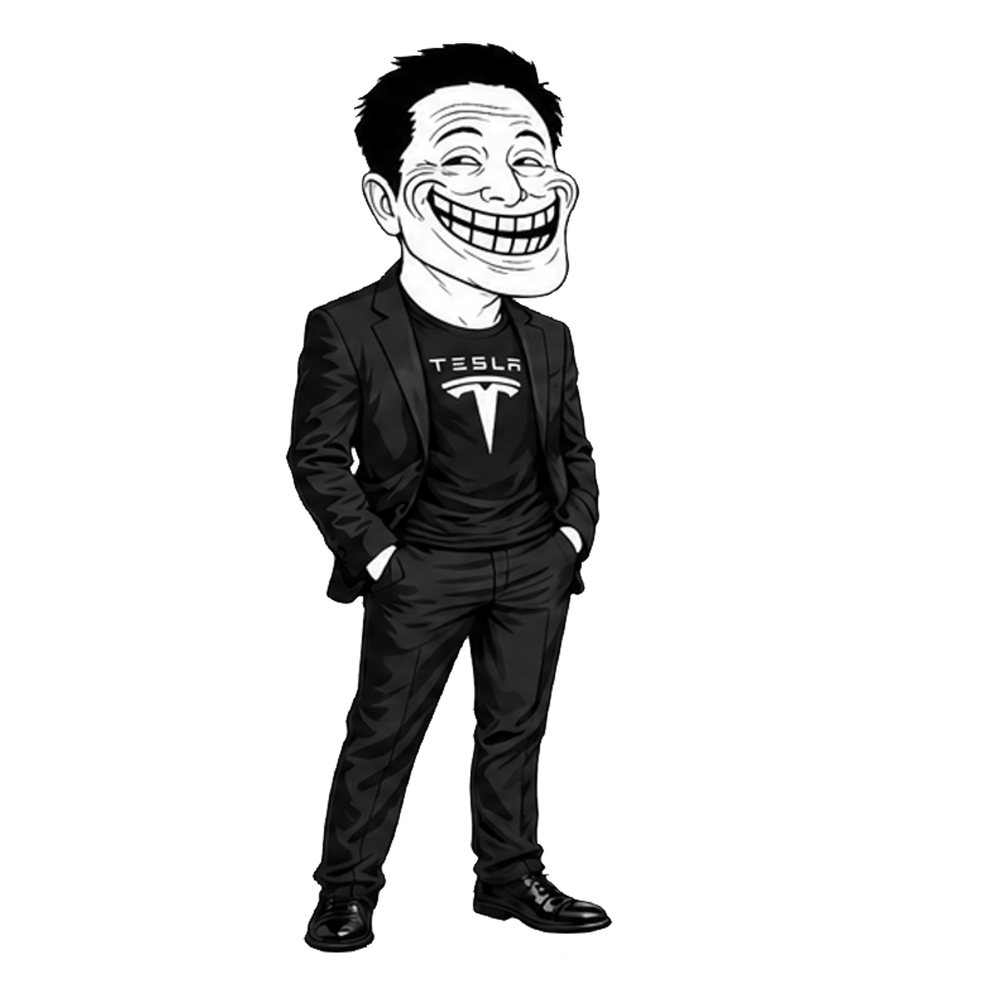 Troll Elon Logo
